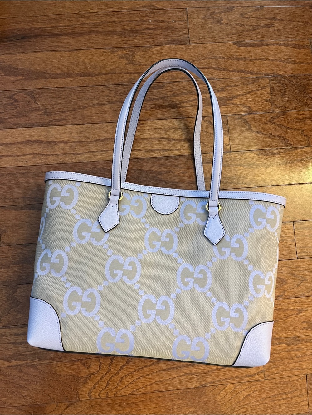 GUCCI
Purple Ophidia Jumbo GG Canvas Tote - Picture 3 of 6